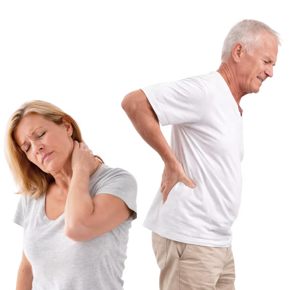 People with joint discomfort